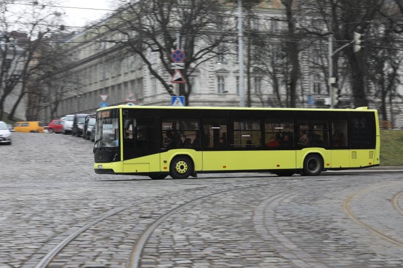 Автобус у Львові / фото: ЛМР