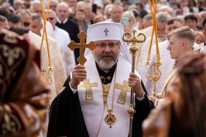 Блаженніший Святослав прибув на Львівщину, щоб вшанувати митрополита Андрея Шептицького