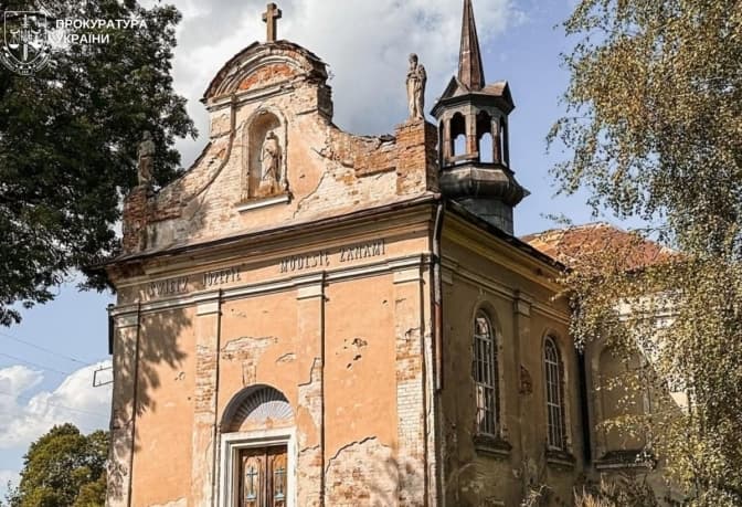 На Львівщині громаді передадуть занедбаний костел, якому 125 років