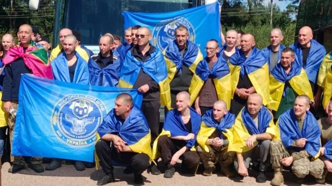 Україна повернула з російського полону 84 захисників та цивільних