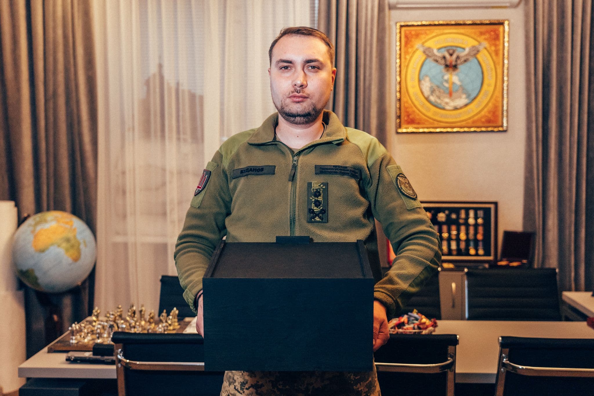 Очільник ГУР Міноборони Кирило Буданов з Black Box
