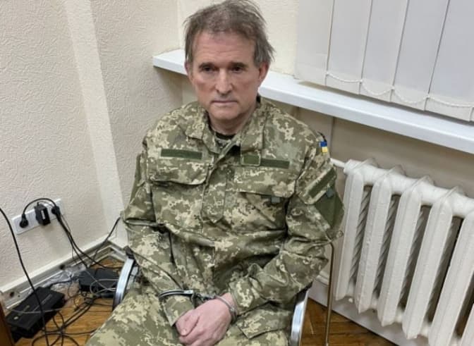 Зеленський повідомив про затримання Медведчука