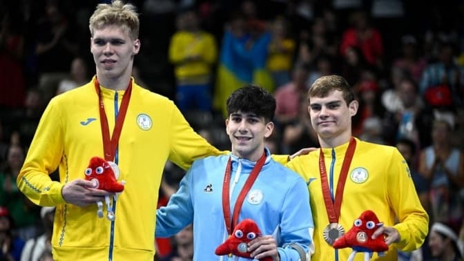 Українська збірна здобула 11 нагород за третій день Паралімпіади у Парижі