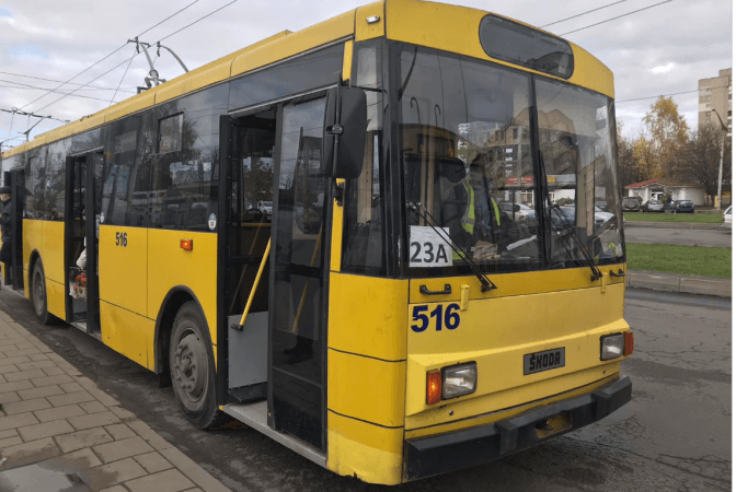 У Львові почав курсувати новий тролейбусний маршрут 23а