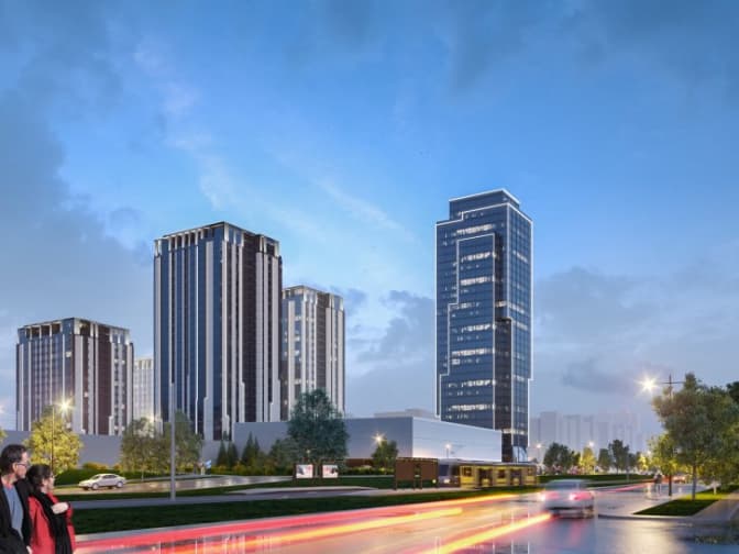 Перші хмарочоси у Львові: Avalon Inc. відкриває новий центр продажу на Сихові
