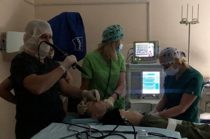Львівські ЛОРи виявили причину важкого хропіння у 5-річного пацієнта