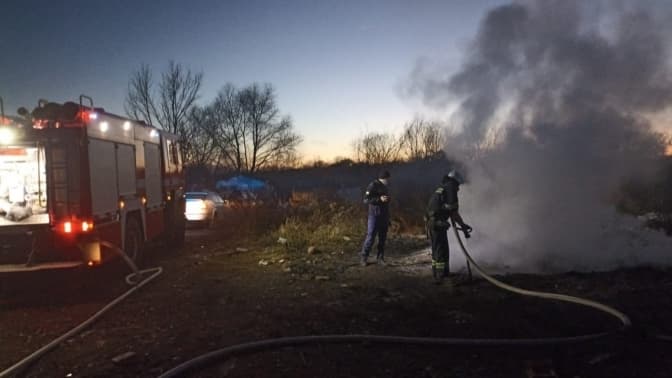 На Львівщині в таборі ромів у вогні згоріла однорічна дитина