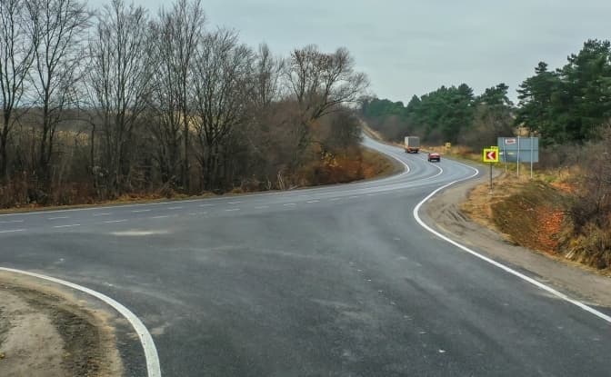 На прикордонній дорозі Самбір – Нижанковичі завершують ремонт. Ще одну розпочнуть в кінці вересня