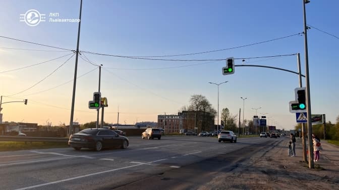 На одному з в'їздів до Львова змінили режим роботи світлофора