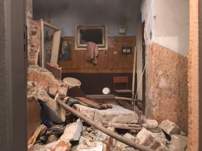 Через вибух у будинку на Замарстинівській постраждало три квартири
