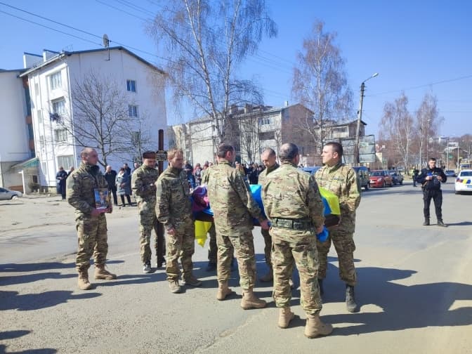 У Бориславі зустріли 21-річного Героя, який загинув у боях на півдні України