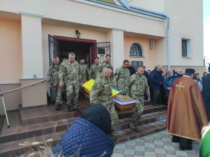 На Львівщині попрощалися із загиблим у війні з Росією Героєм