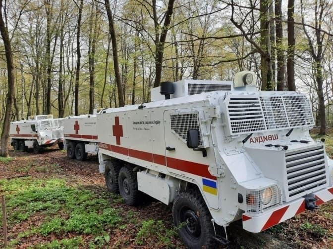 Львівщина передасть на передову сім броньованих «швидких»