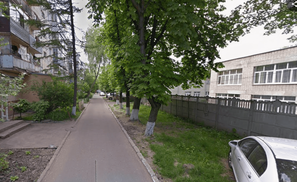 Вулиця Каховська, 12 у Львові на google maps