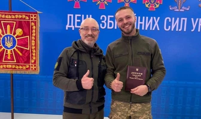Військовослужбовець зі Львівщини отримав премію імені Богдана Хмельницького