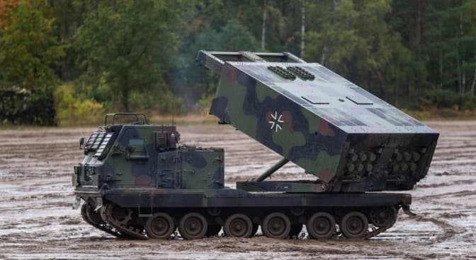 Німеччина передала Україні три реактивні системи залпового вогню