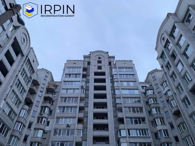 В Ірпені відновили пошкоджені окупантами 4 багатоповерхівки