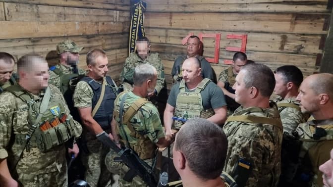 Бійці Львівської тероборони отримали нагороди від Головнокомандувача ЗСУ