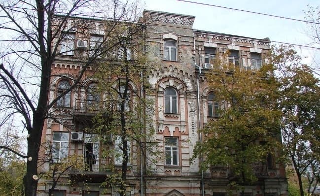 Будинок Саксаганського, який постраждав від російського обстрілу, планують відреставрувати