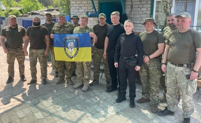 У Львові нагородили патрульних, що воюють на передовій