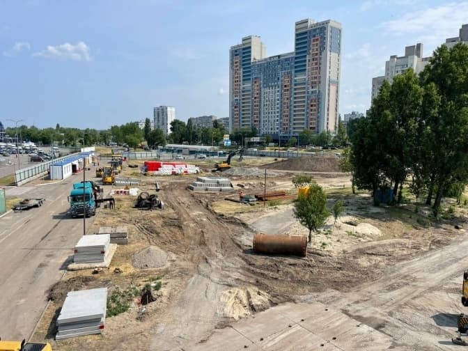 Кличко проінспектував будівництво розв'язки на Оболоні за 2 млрд грн. Що вже зробили