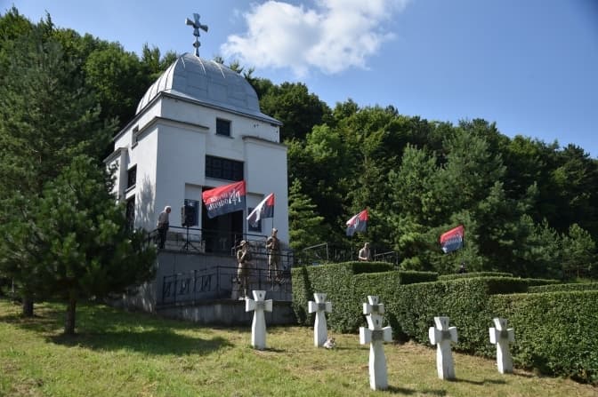 На Львівщині вшанували пам'ять українських воїнів, полеглих у Другій світовій війні
