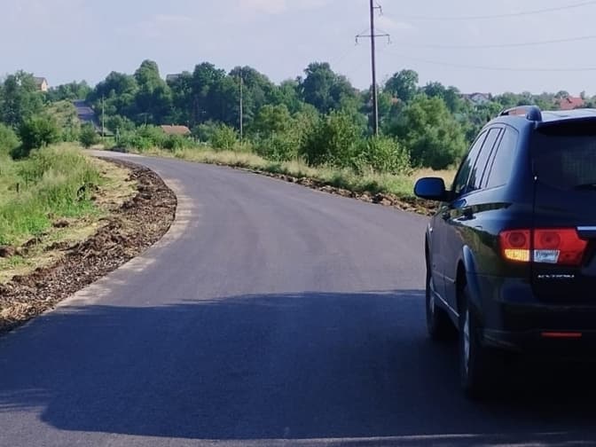 На Львівщині завершили ремонт дороги Дрогобич-Снятинка