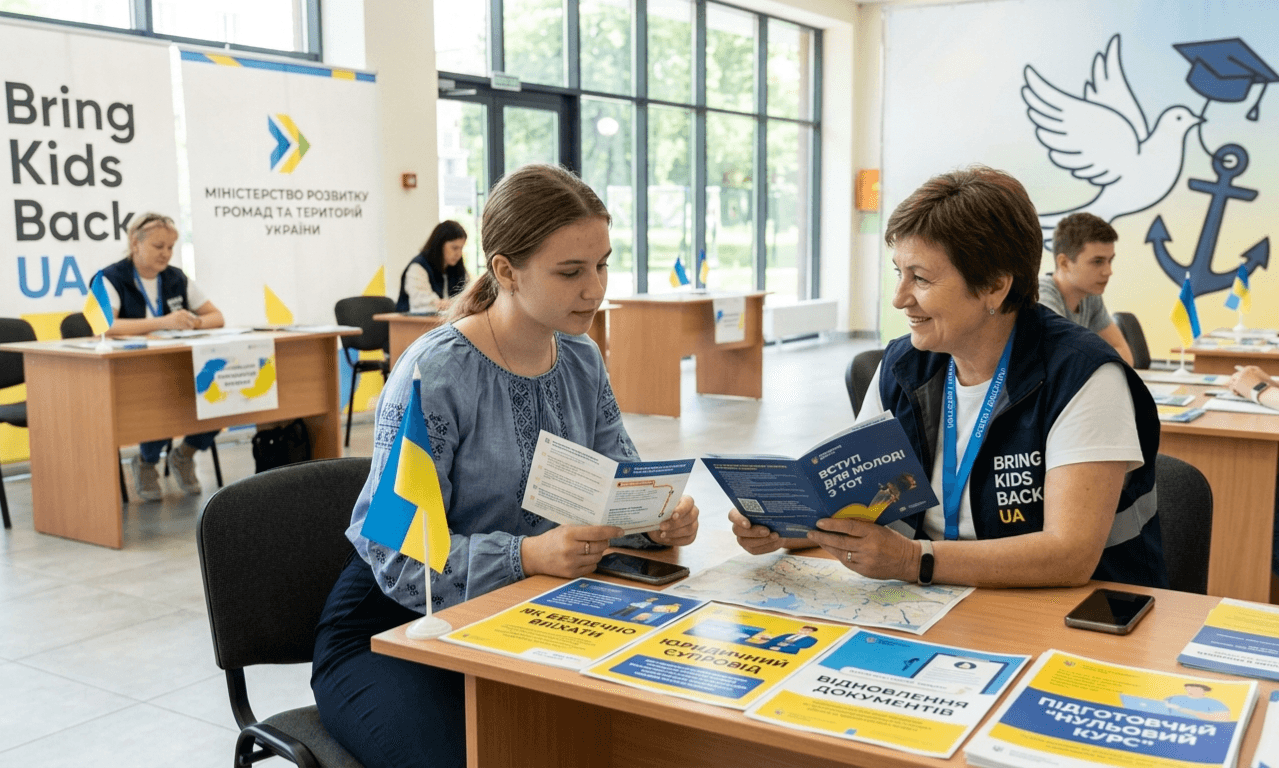 В Україні стартувала інформаційна кампанія для молоді з ТОТ щодо вступу до університетів / фото ілюстративне стоврене ШІ