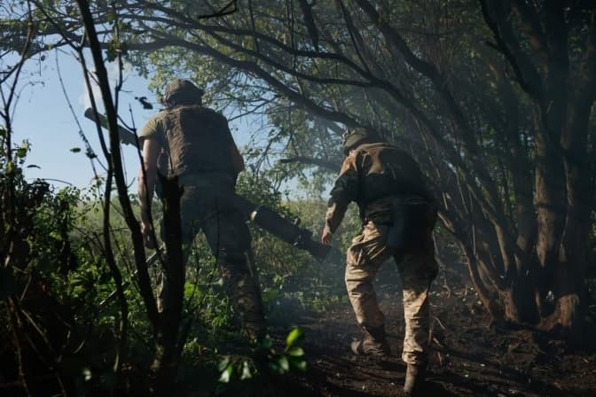 Українські військові прорвали першу лінію оборони на Запоріжжі