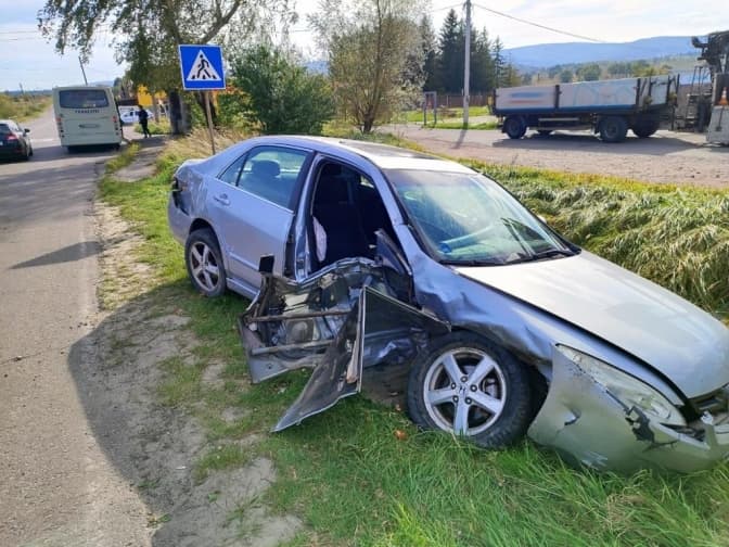 Унаслідок ДТП на Львівщині постраждали четверо осіб