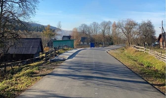 Як виглядає відремонтована дорога Стрілки – Новий Кропивник. Фото