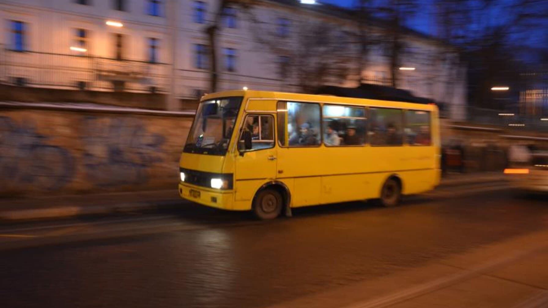 Маршрутка у Львові / ілюстративне фото: ЛМР