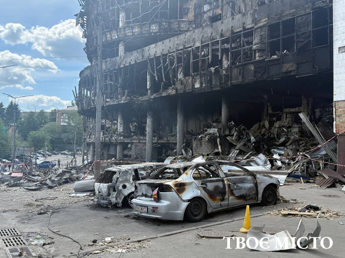 Кияни вимагають відбудови Лук’янівського ринку після масованого обстрілу