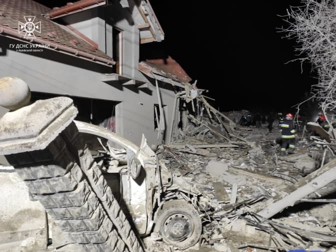 Під час ракетної атаки на Львівщині загинули 5 людей