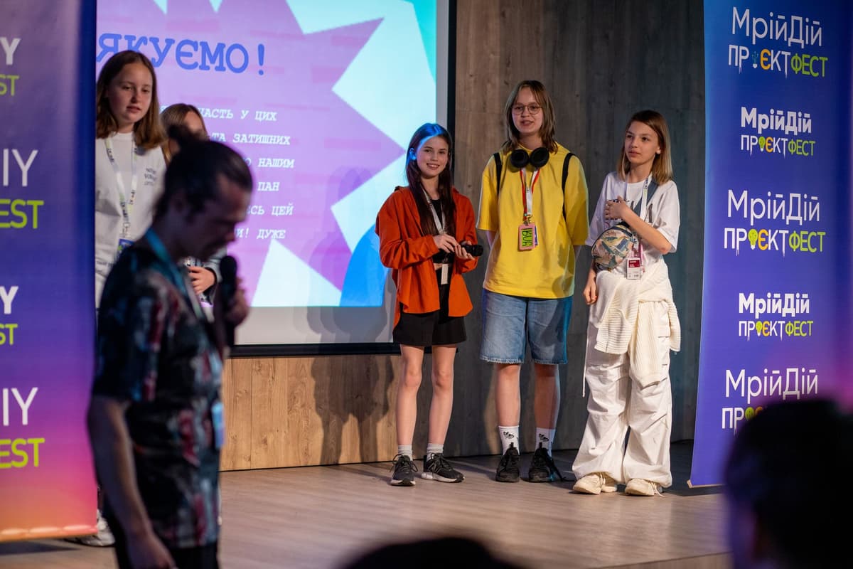 Навчання через проєктний підхід. Як пройшов Проєктфест у школах МрійДій