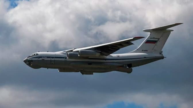 У росії впав військовий літак Іл-76. Що відомо зараз