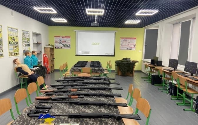 На Львівщині відкрили сучасний осередок з викладання «Захисту України»