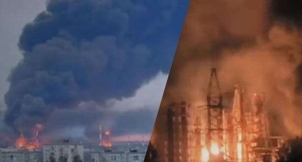 Сили оборони атакували два нафтопереробні заводи в рф та склади боєприпасів окупантів