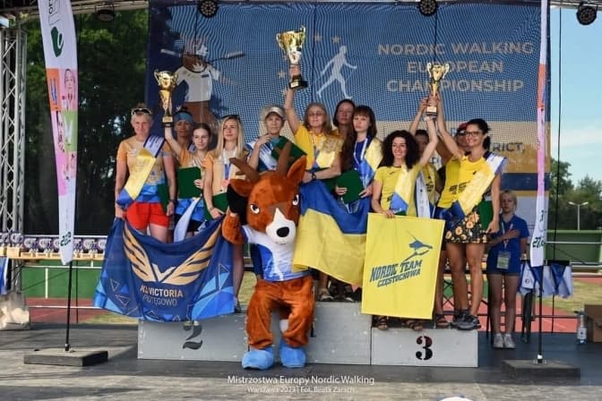 Львів'янки перемогли на чемпіонаті Європи зі скандинавської ходьби