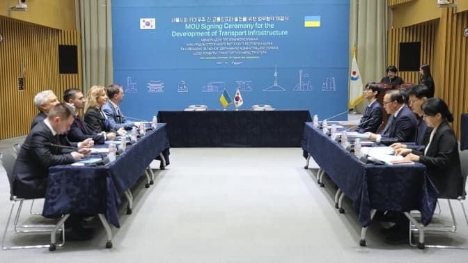 Корея допоможе у розвитку транспорту Київщини