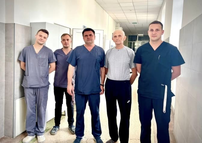 Львівські лікарі вперше в Україні лапараскопічно сформували сечовий міхур 67-річному чоловіку