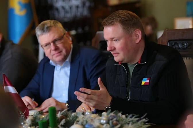 Голова парламенту Латвії з робочим візитом відвідав Львів