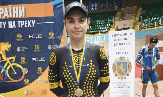 Велосипедистка з Львівщини завоювала золото на Чемпіонаті України