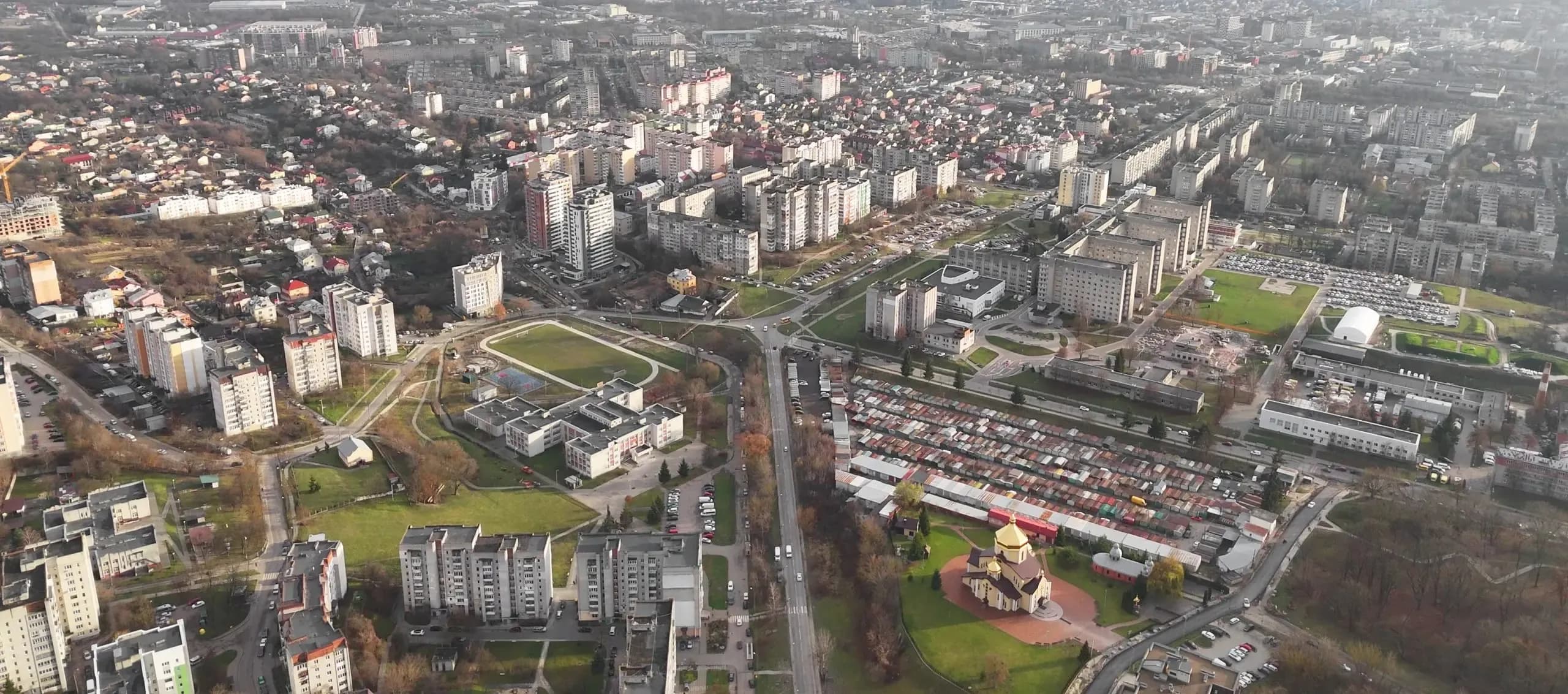 Фото частини Північного Львова