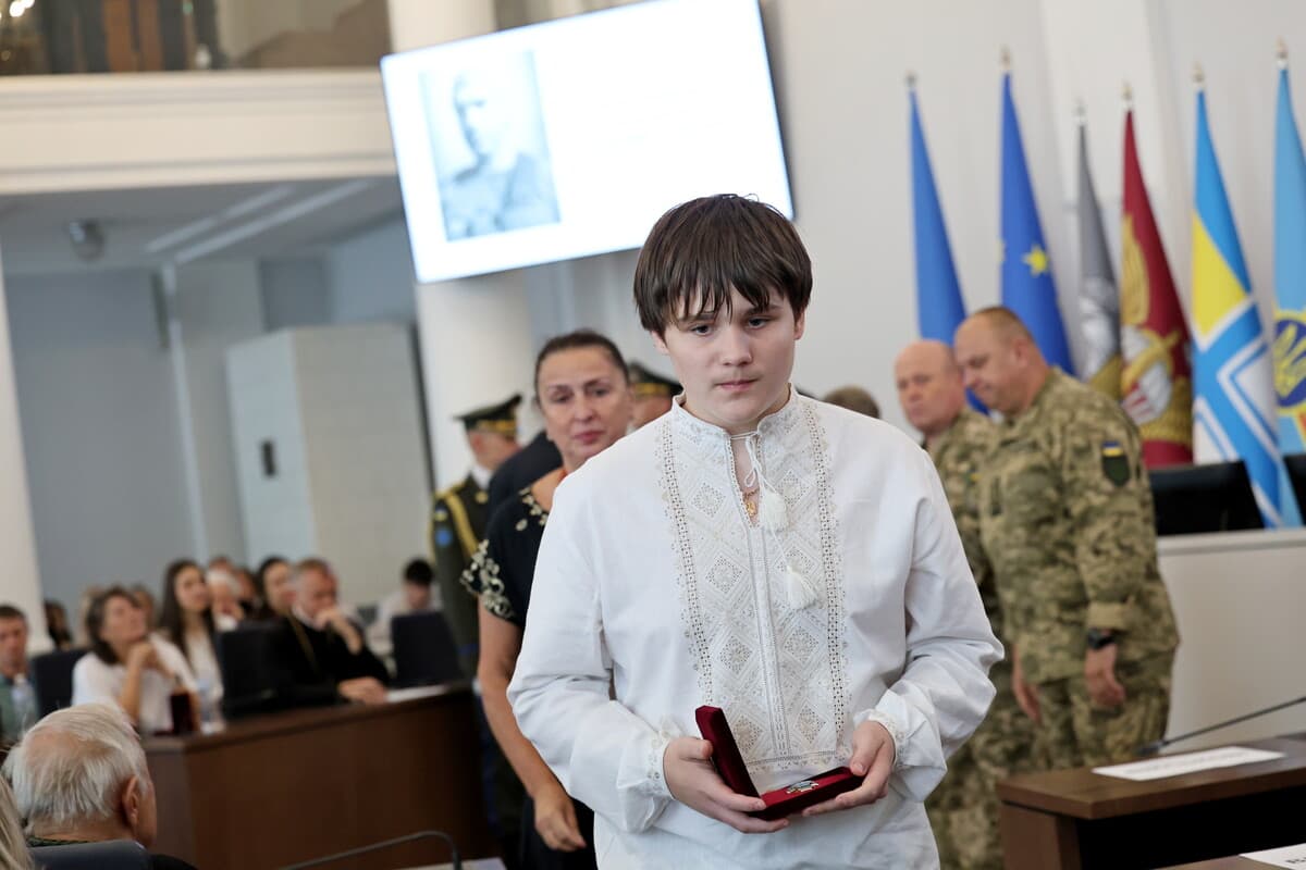 Посмертне нагородження захисників України 24 серпня / Фото: ЛМР