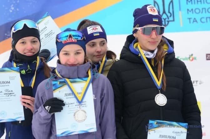 Біатлоністки з Львівщини вибороли срібло на чемпіонаті України