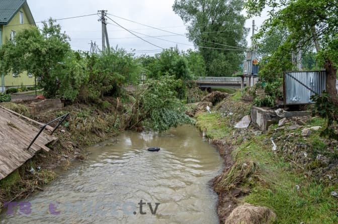У Східниці за 4,5 млн гривень укріплять берег річки, яка спричинила руйнівний паводок