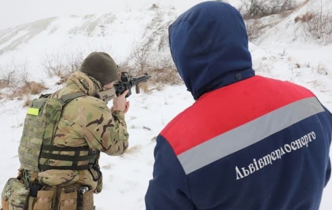 У Львові провели військовий вишкіл для комунальників