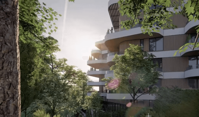 В історичному ареалі Львова хочуть збудувати ЖК преміум-класу. Візуалізація