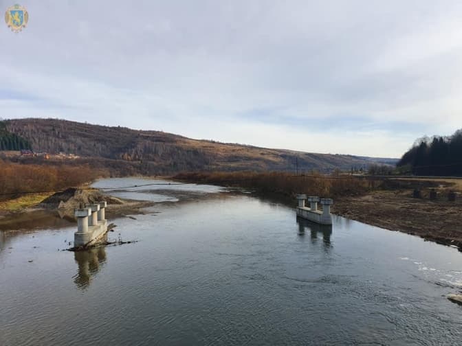 Як на Львівщині будують найдовший на Західній Україні міст. Фото